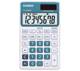 Casio SL-300NC calcolatrice Tasca Calcolatrice con display Arancione