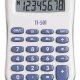 Texas Instruments TI-501 calcolatrice Tasca Calcolatrice di base Blu, Bianco 2