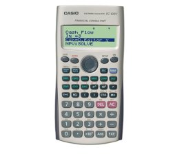 Casio FC-100V calcolatrice Tasca Calcolatrice finanziaria Grigio
