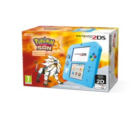 Nintendo 2DS + Pokémon Sun console da gioco portatile 8,97 cm (3.53") 1 GB Touch screen Wi-Fi Blu