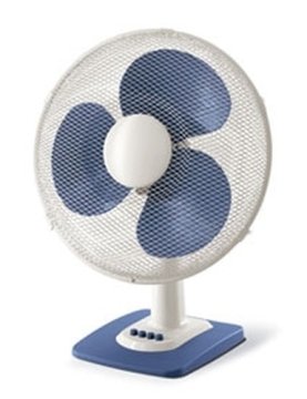 De’Longhi VL400 ventilatore Blu, Bianco
