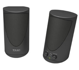 TEAC Stereo Speakers X-2 Black altoparlante Nero Cablato