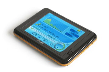 TEAC MP3 Player 2GB Nero, Arancione