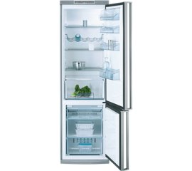 AEG S75388KG5 frigorifero con congelatore Libera installazione Acciaio inossidabile