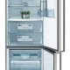 AEG SANTO 86378-3 KGL frigorifero con congelatore Libera installazione Grigio, Stainless steel 2