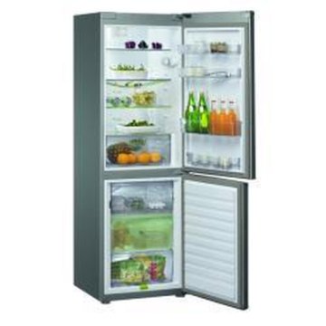Ignis TGA 3400V/EG/IX frigorifero con congelatore Libera installazione Stainless steel