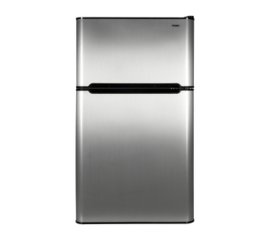 Haier HNDE03VS frigorifero con congelatore Libera installazione 93,44 L Acciaio inossidabile