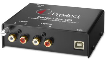 Pro-Ject Record Box USB 2.0 canali Casa Nero
