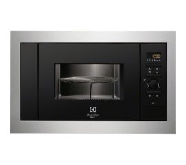 Electrolux MQ817GXE forno a microonde 17 L Nero, Argento