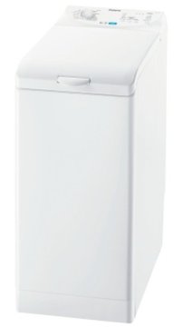 Zoppas PWQ61010A lavatrice Caricamento dall'alto 6 kg 1000 Giri/min Bianco