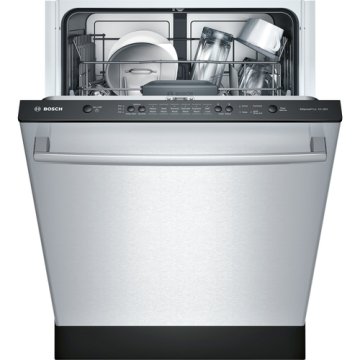 Bosch - Ascenta 24"tall Tub Built-in Dishwasher - Stainless-steel 14 coperti
