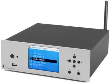 Pro-Ject Stream Box DS+ Collegamento ethernet LAN Wi-Fi Argento