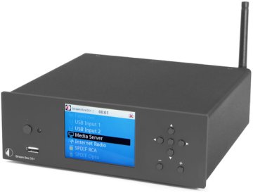 Pro-Ject Stream Box DS+ Collegamento ethernet LAN Wi-Fi Nero