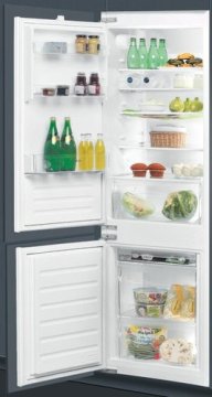 Ignis ARL 6501/A+/LH frigorifero con congelatore Da incasso 275 L Acciaio inossidabile