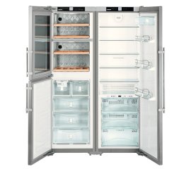 Liebherr CBNes 6256-20 PremiumPlus frigorifero side-by-side Libera installazione Acciaio inossidabile 480 L A+ 