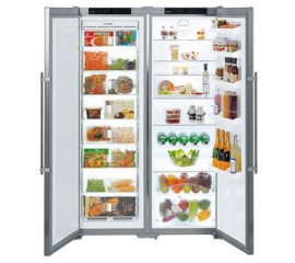 Liebherr SBSesf 7222 frigorifero side-by-side Libera installazione 651 L Acciaio inossidabile