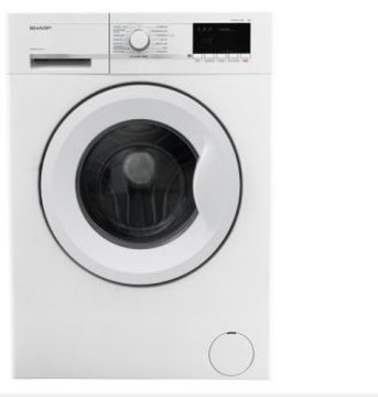 Sharp Home Appliances ESWFB7123W3 lavatrice Caricamento frontale 7 kg 1200 Giri/min Bianco