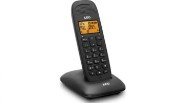 AEG VOXTEL D81 Telefono DECT Identificatore di chiamata Nero