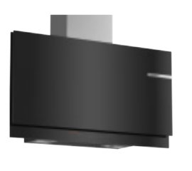 Bosch Serie 8 DWF97KS69 cappa aspirante Cappa aspirante a parete Nero, Stainless steel 730 m³/h A