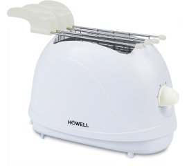 Howell HO.HF476 tostapane 2 fetta/e 700 W Bianco
