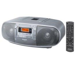 Panasonic RX-D50 Digitale 8 W AM, FM Argento Riproduzione MP3
