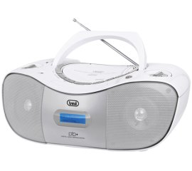 Trevi CMP 582 DAB Digitale 3,6 W DAB, DAB+, FM Argento, Bianco Riproduzione MP3