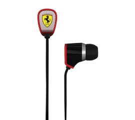 Ferrari by Logic3 Scuderia R100 Auricolare Cablato In-ear Nero