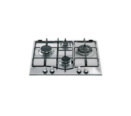 Hotpoint EHP 640 T (X)/HA piano cottura Stainless steel Da incasso Gas 4 Fornello(i)