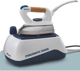Ariete Stiromatic 3000 0,8 L Alluminio Blu, Bianco