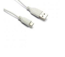 G&BL PLUSBMCW cavo USB 1 m USB 2.0 Micro-USB A USB A Bianco