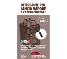 Elettrocasa AS 43 detergente per elettrodomestico Macchina da caffè 250 ml