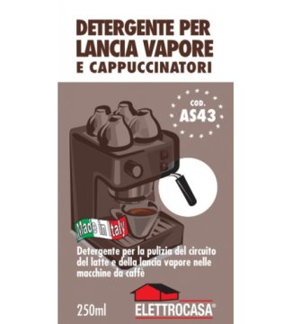 Elettrocasa AS 43 detergente per elettrodomestico Macchina da caffè 250 ml