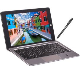 e-tab ET101FW/64A tablet 64 GB 25,6 cm (10.1") Intel Atom® 4 GB Wi-Fi 5 (802.11ac) Android 5.1 Nero, Argento