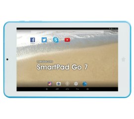 Mediacom SmartPad Go 7 8 GB 17,8 cm (7") 0,5 GB 802.11b Android 4.4 Blu, Bianco