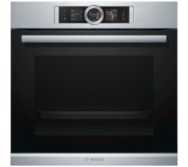 Bosch Serie 8 HRG6767S2 forno 71 L 3600 W A Nero, Stainless steel