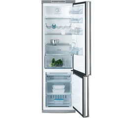 AEG S 75388 KG2 frigorifero con congelatore Libera installazione Stainless steel