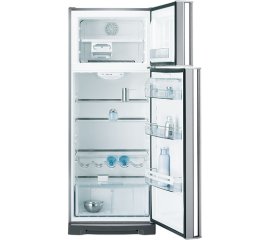 AEG S-75438-DT frigorifero con congelatore Libera installazione Acciaio inossidabile
