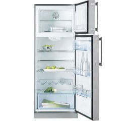 AEG S-95438-DT1 frigorifero con congelatore Libera installazione Acciaio inossidabile