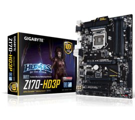 Gigabyte GA-Z170-HD3P (rev. 1.0) Intel® Z170 LGA 1151 (Socket H4) ATX