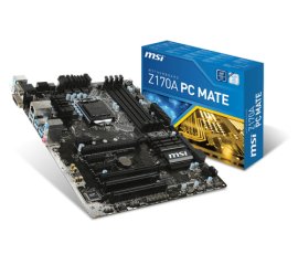 MSI Z170A PC Mate Intel® Z170 LGA 1151 (Socket H4) ATX