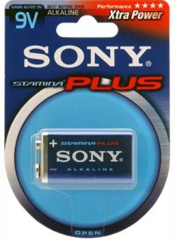 Sony 9V Stamina Plus Batteria monouso Alcalino