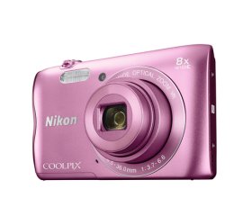 Nikon COOLPIX A300 1/2.3" Fotocamera compatta 20,1 MP CCD 5152 x 3864 Pixel Rosa