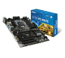 MSI B150 PC MATE Intel® B150 LGA 1151 (Socket H4) ATX