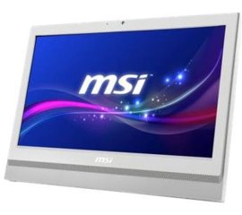 MSI Wind Top Professional PRO 20T 6M-015XEU All-in-One PC Intel® Pentium® G G4400 50,8 cm (20") 1920 x 1080 Pixel Touch screen 4 GB DDR4-SDRAM 1 TB HDD PC All-in-one Wi-Fi 5 (802.11ac) Bianco