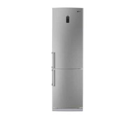 LG GB5135TICW frigorifero con congelatore Libera installazione Acciaio inox