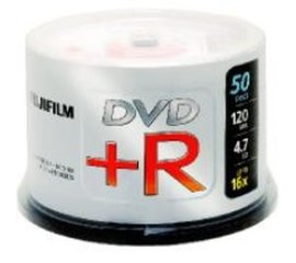 Fujifilm DVD+R 4.7GB 16x 100pk 4,7 GB 100 pz