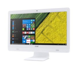 Acer Aspire C20-720 Intel® Pentium® J3710 49,5 cm (19.5") 1600 x 900 Pixel 4 GB DDR3L-SDRAM 500 GB HDD PC All-in-one Windows 10 Home Wi-Fi 5 (802.11ac) Bianco