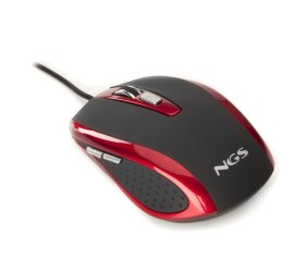 NGS Red tick mouse Mano destra USB tipo A Ottico 800 DPI