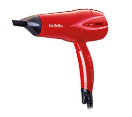 BaByliss D302RE asciuga capelli 2000 W Rosso