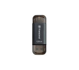 Transcend JetDrive Go 300 300 unità flash USB 128 GB USB Type-A / Lightning 3.2 Gen 1 (3.1 Gen 1) Nero